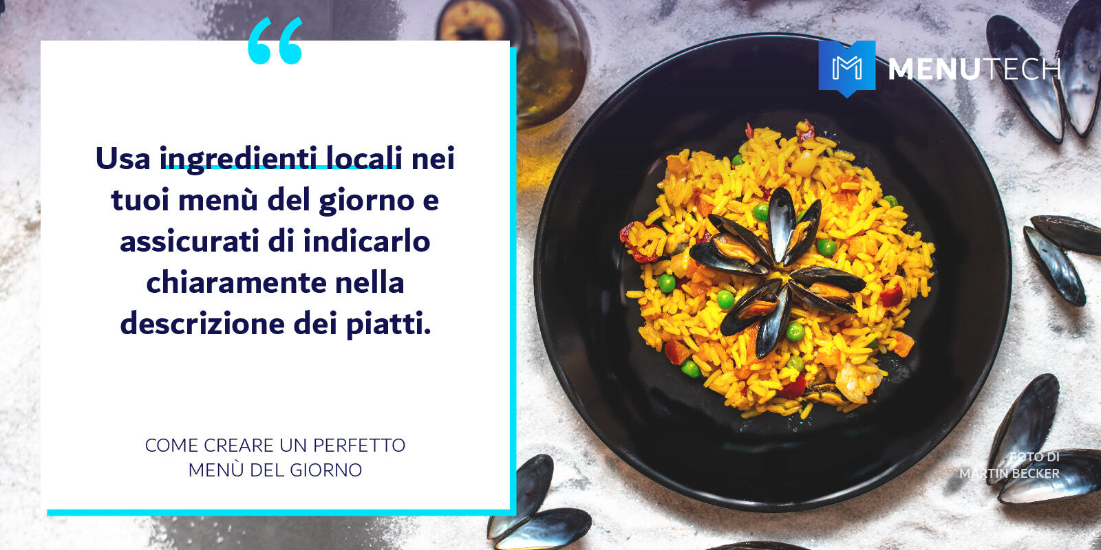 Include famous dishes in Daily Specials Menutech