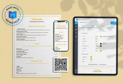 Menutech Menu Design Software